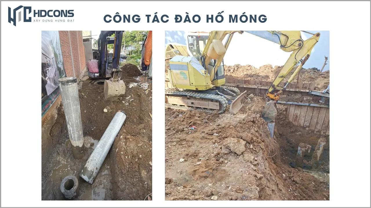 QUY TRÌNH THIẾT KẾ KIẾN TRÚC VÀ THI CÔNG XÂY DỰNG 19 6.1.2.1 Quy trinh Thi cong xay dung Cong tac dao ho mong