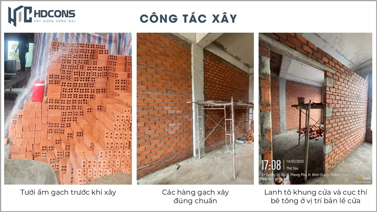 QUY TRÌNH THIẾT KẾ KIẾN TRÚC VÀ THI CÔNG XÂY DỰNG 28 6.1.4.2 Quy trinh Thi cong xay dung Cong tac