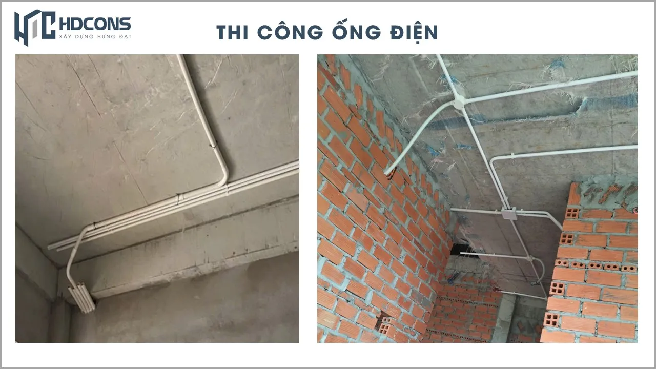 QUY TRÌNH THIẾT KẾ KIẾN TRÚC VÀ THI CÔNG XÂY DỰNG 36 6.2.5.2 Quy trinh Thi cong xay dung Thi cong ong dien