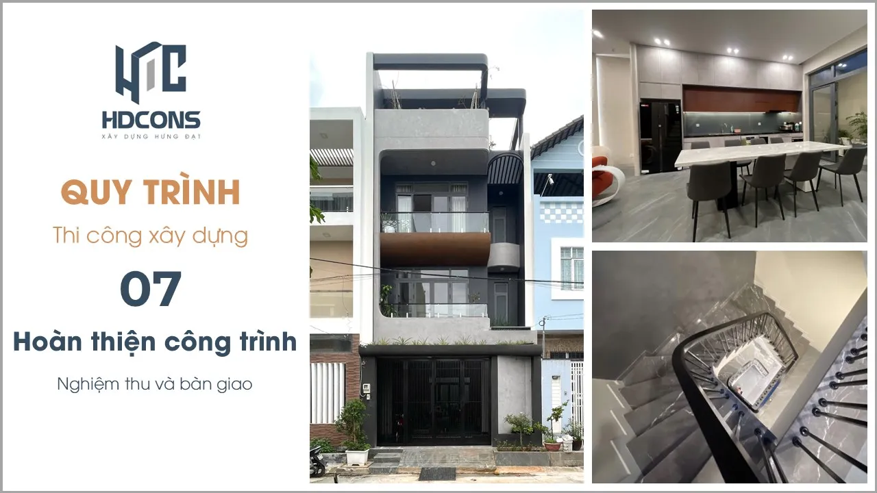 QUY TRÌNH THI CÔNG XÂY DỰNG 29 7.1.0 Quy trinh Thi cong xay dung Nghiem thu va ban giao