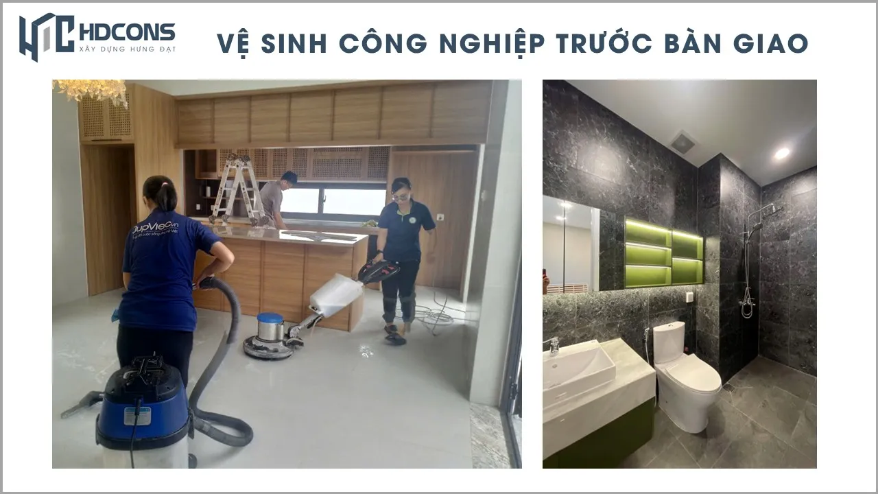 QUY TRÌNH THIẾT KẾ KIẾN TRÚC VÀ THI CÔNG XÂY DỰNG 39 7.1.1 Quy trinh Thi cong xay dung Ve sinh cong nghiep truoc ban giao