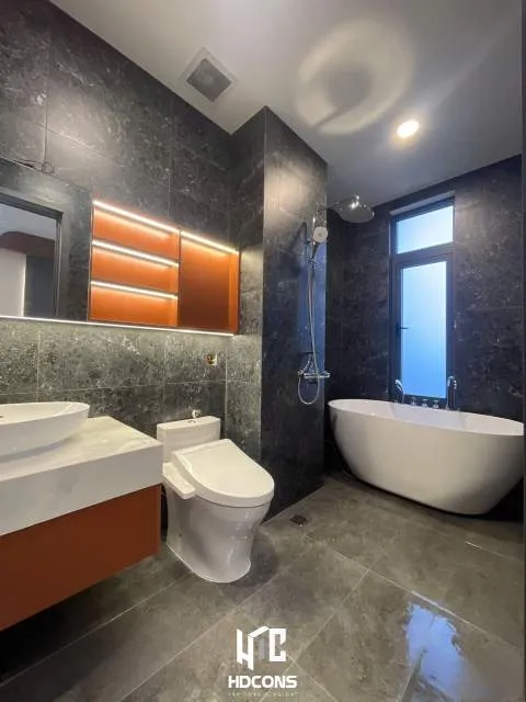 Hoàn thiện phòng tắm master