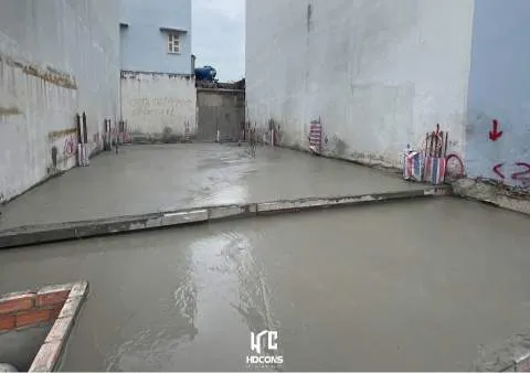 Công tác thi công đổ bê tông sàn
