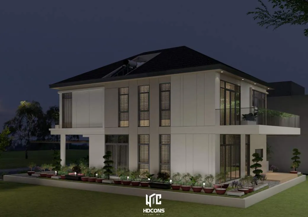 Chiếu sáng dọc lối đi sân vườn