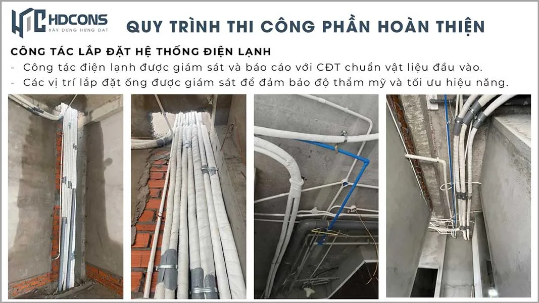 BẢNG GIÁ THI CÔNG TRỌN GÓI 31 7.12 Chat luong thi cong cong tac lap dat ong dien lanh