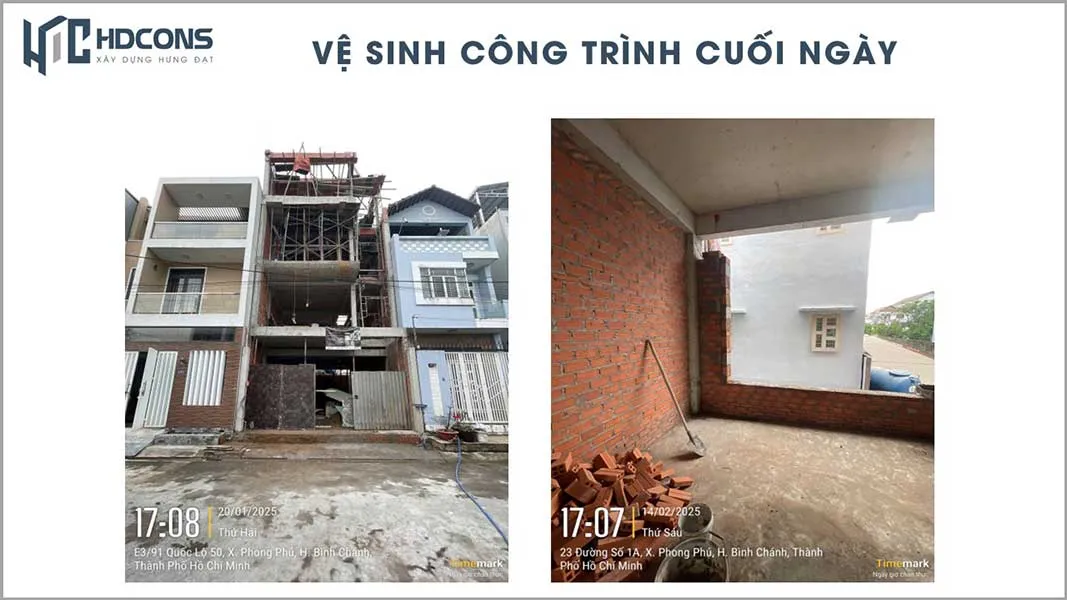 BẢNG GIÁ THI CÔNG TRỌN GÓI 34 7.15 Chat luong thi cong ve sinh cong truong cuoi ngay