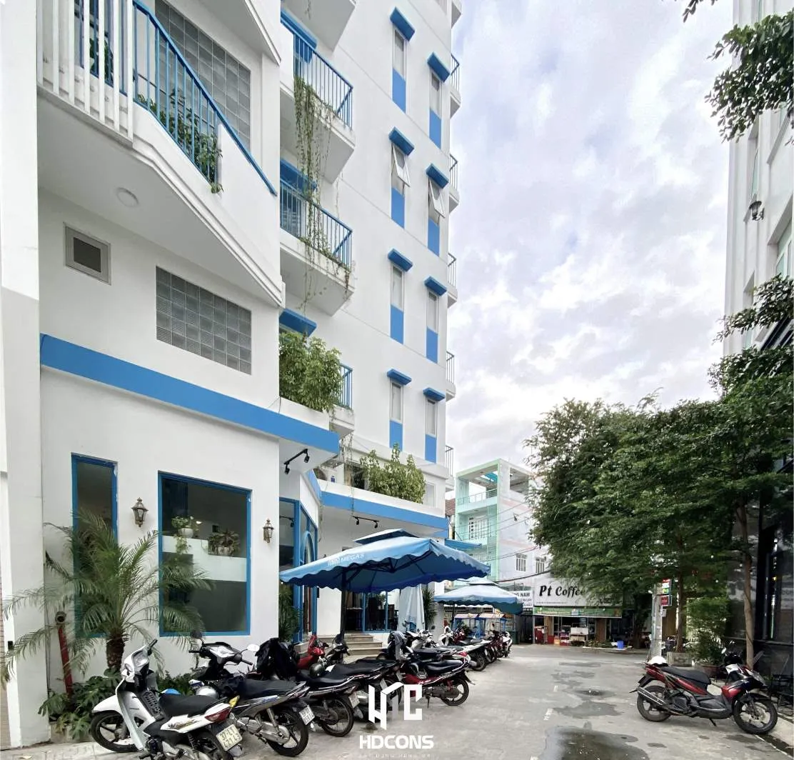 Mặt đứng thi công sắc nét